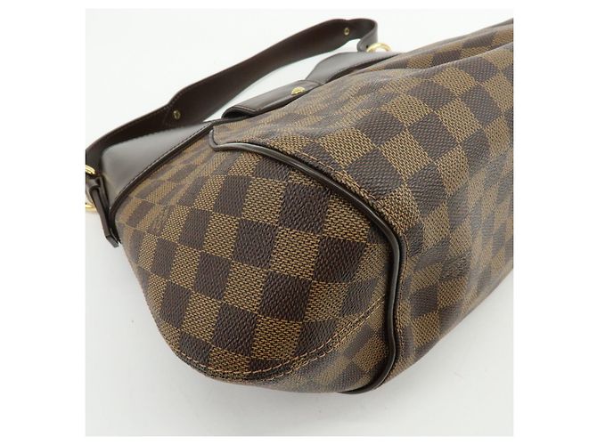 Borsa a tracolla Louis Vuitton Damier Sistina MM Damier Ebene N41541 - vista 10