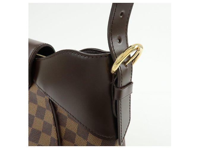 Borsa a tracolla Louis Vuitton Damier Sistina MM Damier Ebene N41541 - vista 14