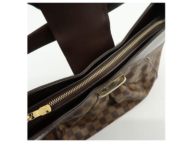 Borsa a tracolla Louis Vuitton Damier Sistina MM Damier Ebene N41541 - vista 17