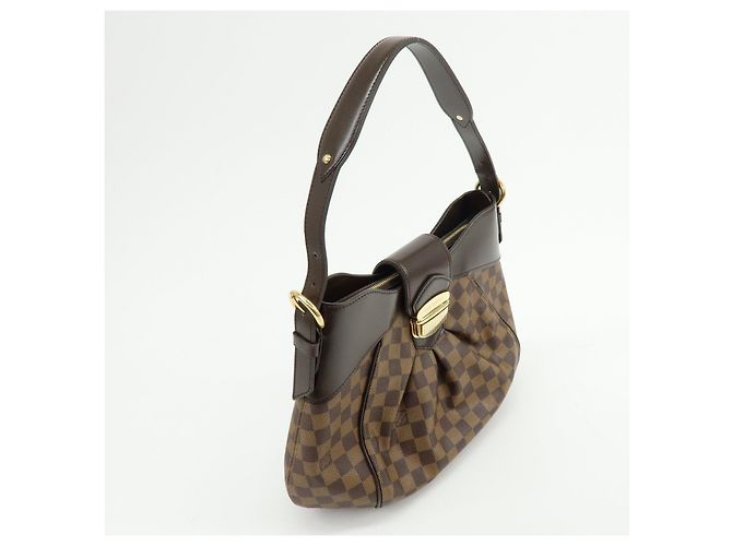 Borsa a tracolla Louis Vuitton Damier Sistina MM Damier Ebene N41541 - vista 4