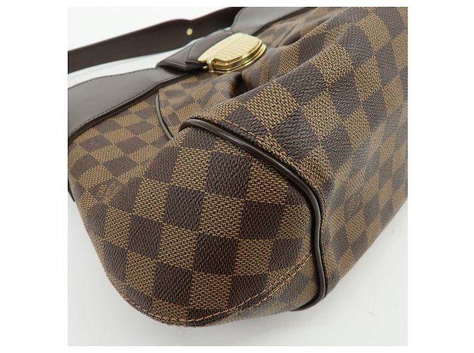 Borsa a tracolla Louis Vuitton Damier Sistina MM Damier Ebene N41541 - vista 8