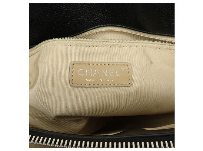 Borsa a tracolla e tote CHANEL Matelasse COCO Mark Caviarskin nera - vista 22