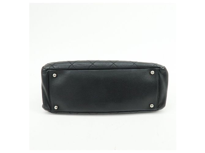 Borsa a tracolla e tote CHANEL Matelasse COCO Mark Caviarskin nera - vista 5