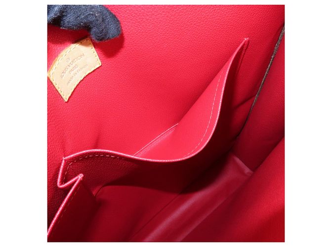 Louis Vuitton Monogram Cherry Sac Plat Tote Bag Brown Cherry M95010 - vista 20
