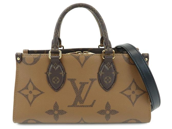 Louis Vuitton Monogram Giant On The Go EW Chain 2Way Bag Brown M14236 - vista 2