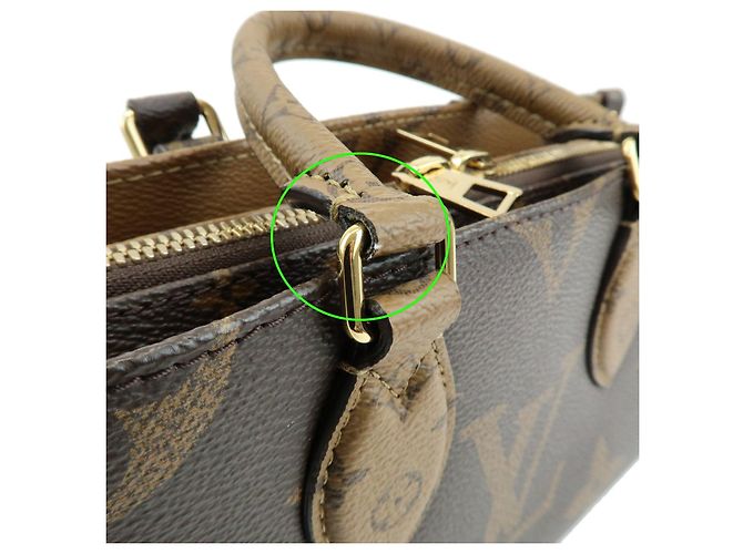 Louis Vuitton Monogram Giant On The Go EW Chain 2Way Bag Brown M14236 - vista 5