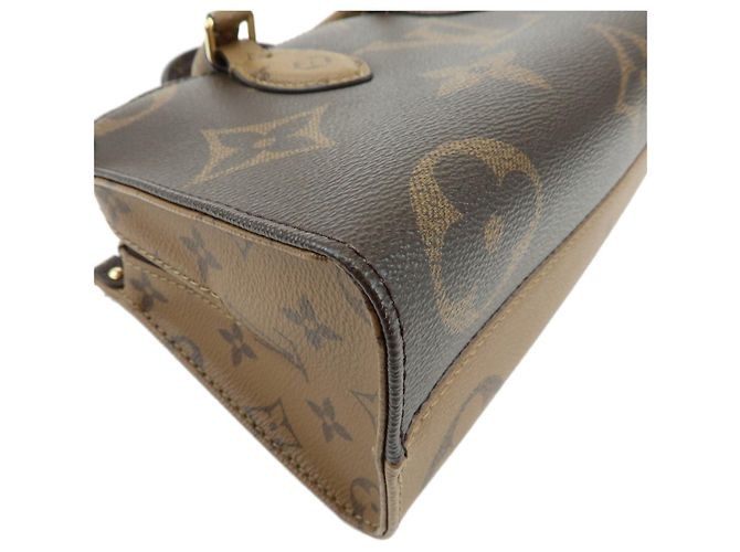 Louis Vuitton Monogram Giant On The Go EW Chain 2Way Bag Brown M14236 - vista 6