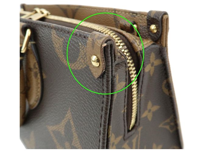 Louis Vuitton Monogram Giant On The Go EW Chain 2Way Bag Brown M14236 - vista 8