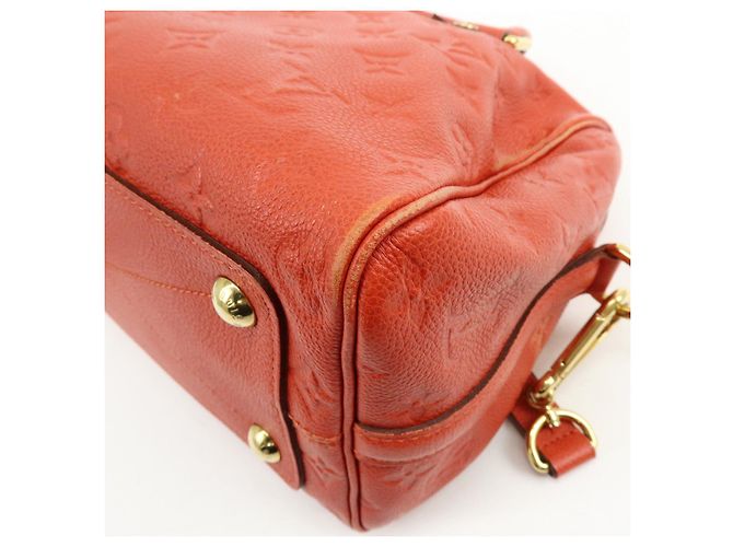 Louis Vuitton Monogram Empreinte Speedy Bandouliere 25 Orient M40758 - vista 13