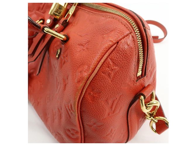 Louis Vuitton Monogram Empreinte Speedy Bandouliere 25 Orient M40758 - vista 16