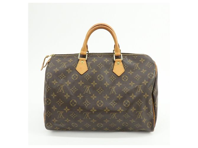 Louis Vuitton Monogram Speedy 35 Boston Bag Hand Bag M41524 - vista 2