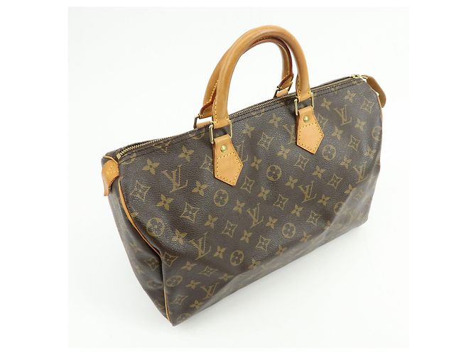 Louis Vuitton Monogram Speedy 35 Boston Bag Hand Bag M41524 - vista 4