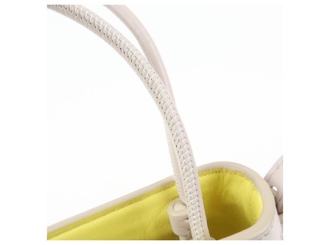 Chloé Chloe Sense Micro Leather 2Way Bag Borsa a Tracolla Borsa a Mano Pink Beige - vista 10