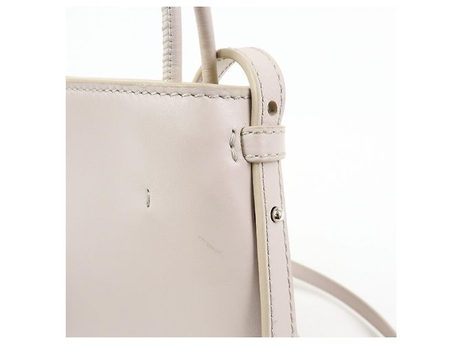 Chloé Chloe Sense Micro Leather 2Way Bag Borsa a Tracolla Borsa a Mano Pink Beige - vista 18