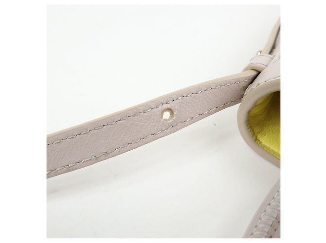 Chloé Chloe Sense Micro Leather 2Way Bag Borsa a Tracolla Borsa a Mano Pink Beige - vista 7