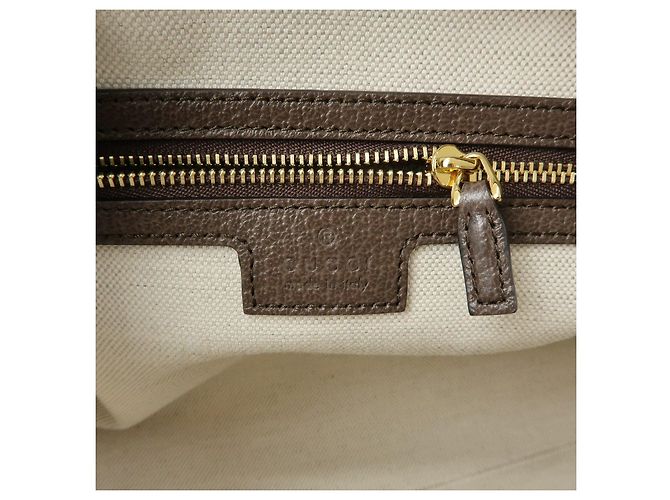 GUCCI Ophidia Sherry GG Supreme Leather 2Way Boston Bag 772061 - vista 10