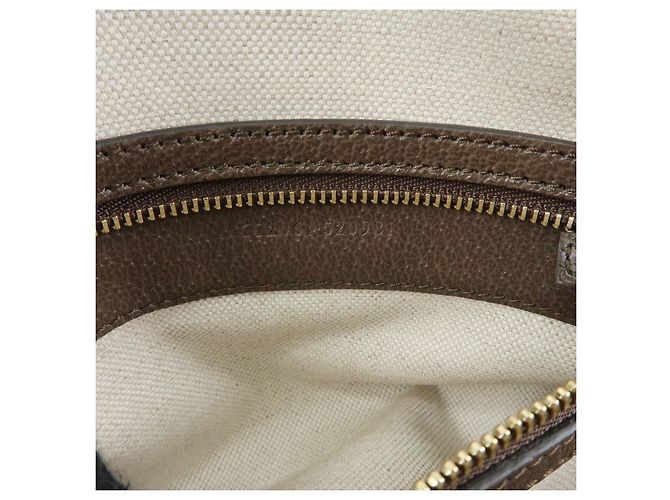 GUCCI Ophidia Sherry GG Supreme Leather 2Way Boston Bag 772061 - vista 11