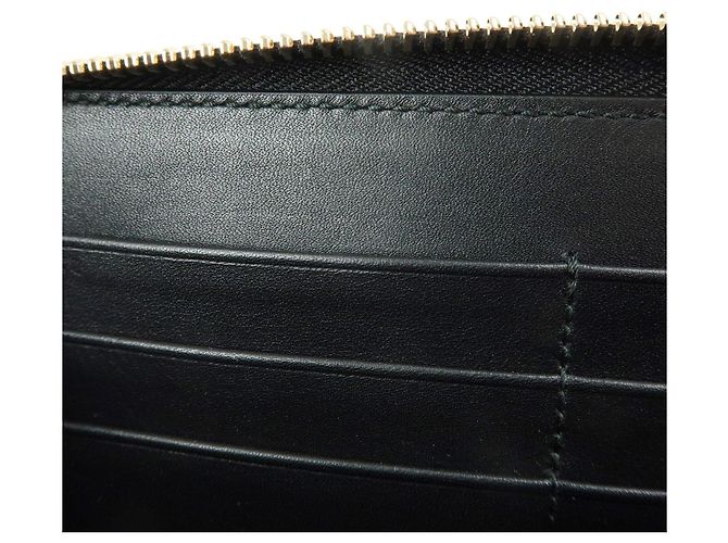 GUCCI Microguccissima Leder Zippy Long Wallet Schwarz 449391 - Ansicht 9