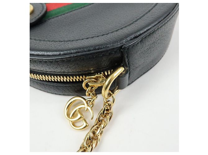 GUCCI Ophidia Sherry GG Marmont Mini Round Shoulder Bag 550618 - vista 10