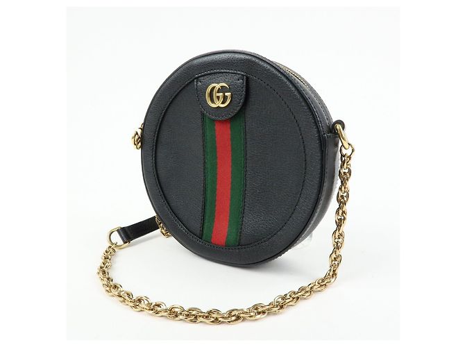 GUCCI Ophidia Sherry GG Marmont Mini Round Shoulder Bag 550618 - vista 3