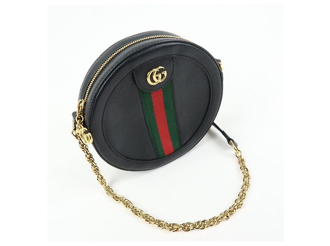 GUCCI Ophidia Sherry GG Marmont Mini Round Shoulder Bag 550618 - vista 4