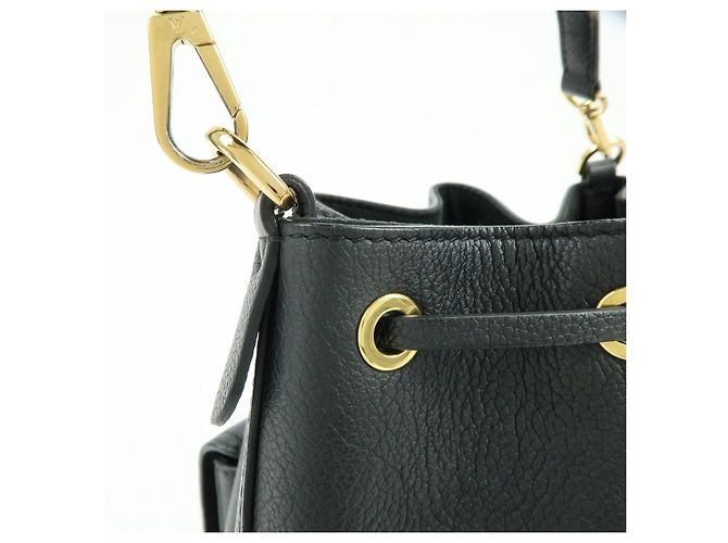 Louis Vuitton Lockme Bucket NV Borsa 2Way Borsa a Mano Nera M57687 - vista 16