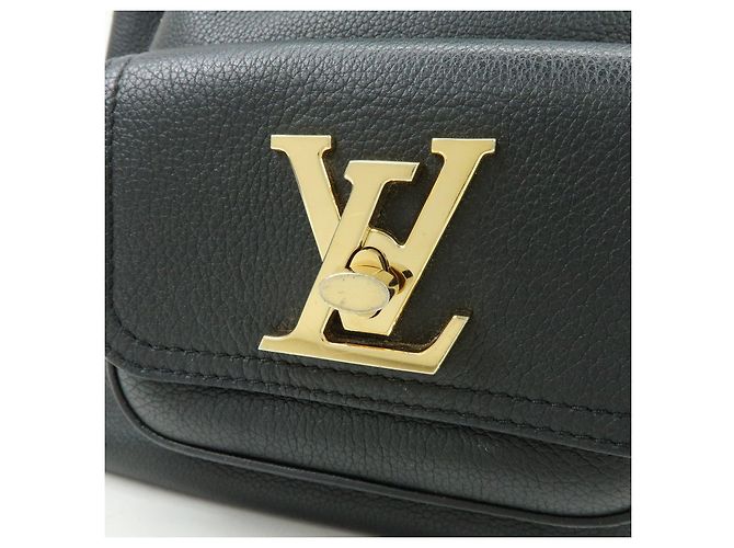 Louis Vuitton Lockme Bucket NV Borsa 2Way Borsa a Mano Nera M57687 - vista 19