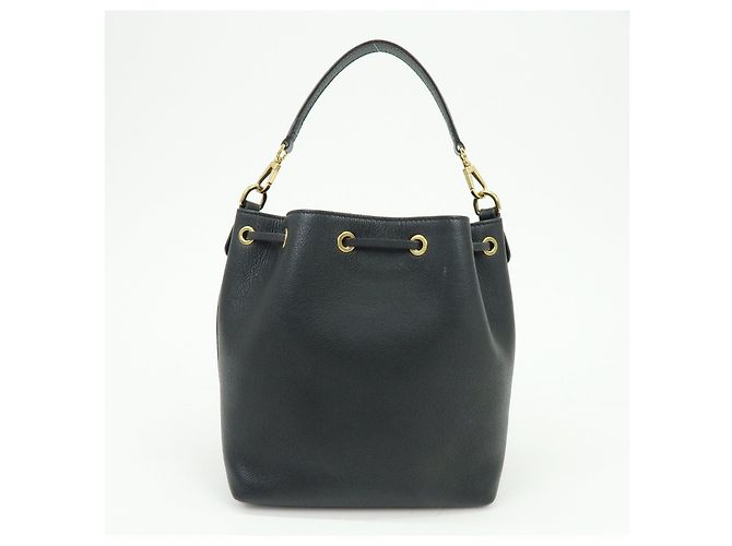 Louis Vuitton Lockme Bucket NV Borsa 2Way Borsa a Mano Nera M57687 - vista 2