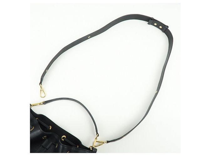 Louis Vuitton Lockme Bucket NV Borsa 2Way Borsa a Mano Nera M57687 - vista 6