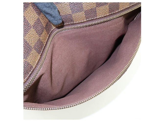 Borsa Messenger Louis Vuitton Damier Ebene Brooklyn Brown N51211 - vista 18