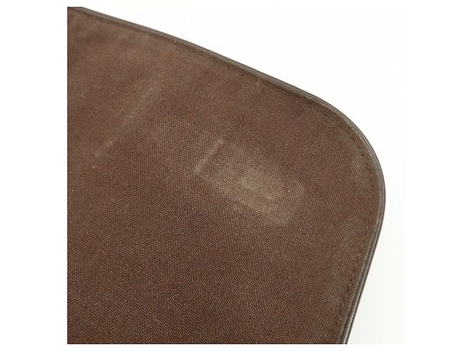 Borsa Messenger Louis Vuitton Damier Ebene Brooklyn Brown N51211 - vista 19