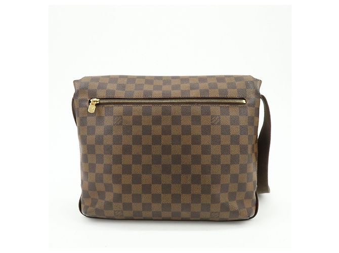 Borsa Messenger Louis Vuitton Damier Ebene Brooklyn Brown N51211 - vista 2