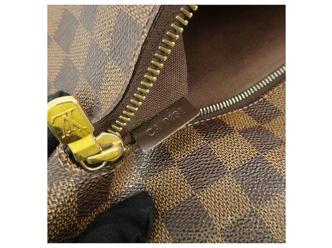 Borsa Messenger Louis Vuitton Damier Ebene Brooklyn Brown N51211 - vista 23