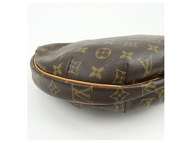 Borsa a tracolla Louis Vuitton Monogram Croissant MM Brown M51512 - vista 11