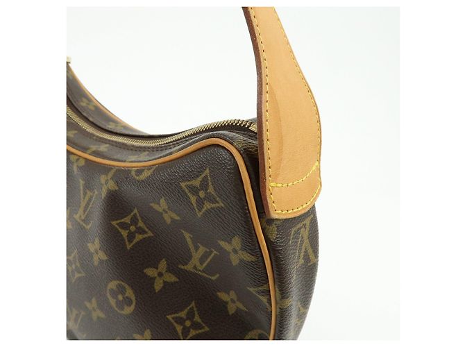 Borsa a tracolla Louis Vuitton Monogram Croissant MM Brown M51512 - vista 14