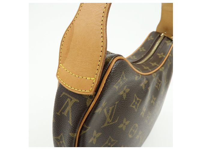 Borsa a tracolla Louis Vuitton Monogram Croissant MM Brown M51512 - vista 15