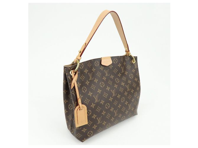 Borsa a tracolla Louis Vuitton Monogram Graceful PM Monogram M43701 - vista 4