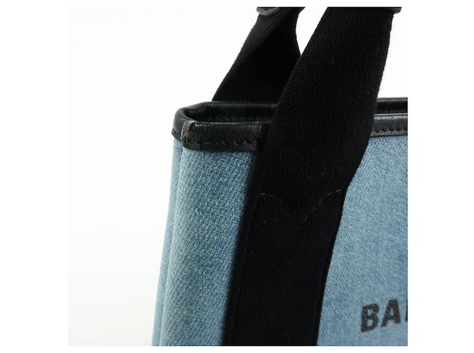 BALENCIAGA Borsa Cabas XS 2WAY Navy 390346 - vista 14