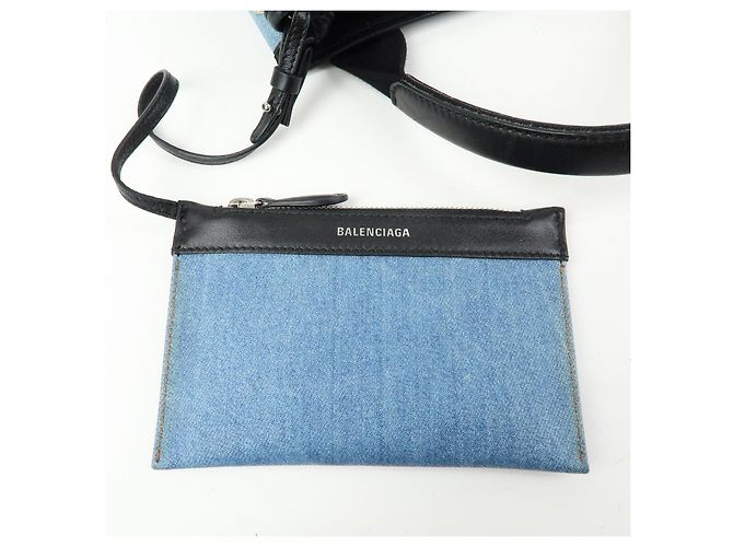 BALENCIAGA Borsa Cabas XS 2WAY Navy 390346 - vista 22