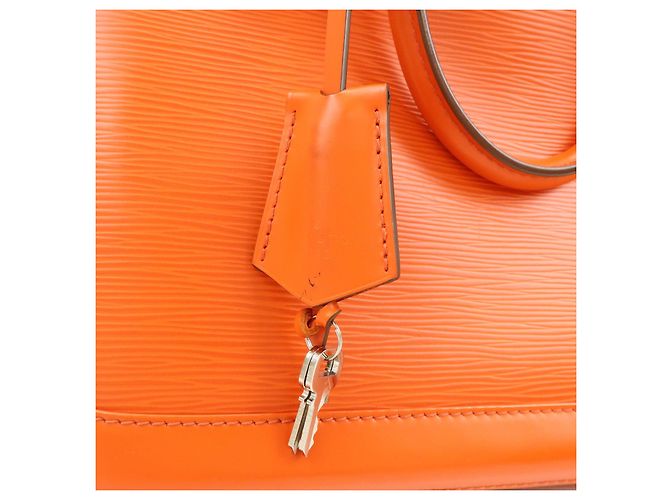 Borsa a mano Louis Vuitton Epi Alma PM Pimont Orange M40623 - vista 18