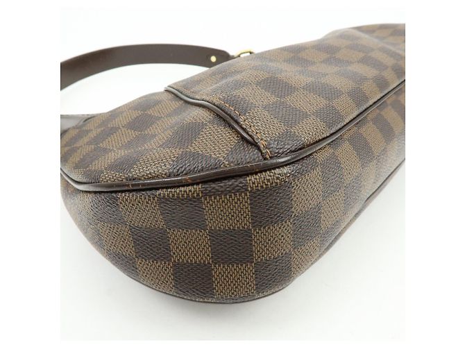Borsa a tracolla Louis Vuitton Damier Thames GM Brown N48181 - vista 11