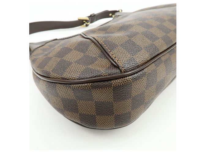 Borsa a tracolla Louis Vuitton Damier Thames GM Brown N48181 - vista 13
