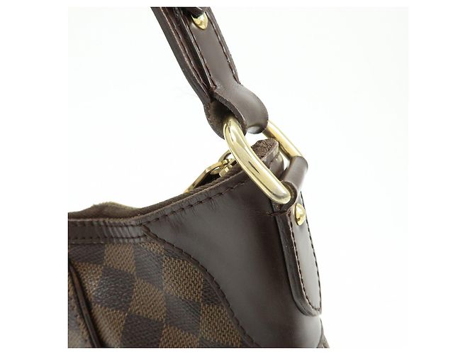 Borsa a tracolla Louis Vuitton Damier Thames GM Brown N48181 - vista 16