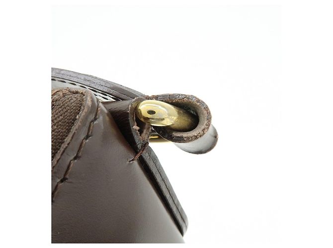 Borsa a tracolla Louis Vuitton Damier Thames GM Brown N48181 - vista 8