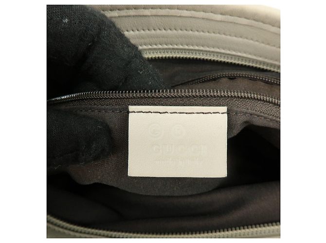 Borsa a Tracolla GUCCI GG Canvas Leather Beige White 388924 - vista 23