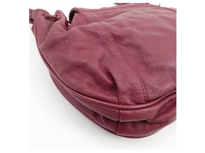 Chloé Borsa a tracolla in pelle Chloe See By Chloe Bordeaux - vista 12