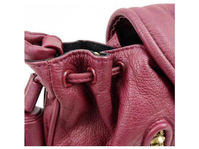 Chloé Borsa a tracolla in pelle Chloe See By Chloe Bordeaux - vista 15
