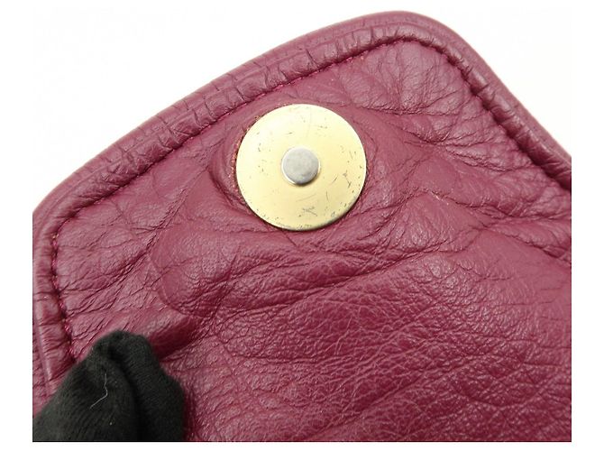 Chloé Borsa a tracolla in pelle Chloe See By Chloe Bordeaux - vista 20