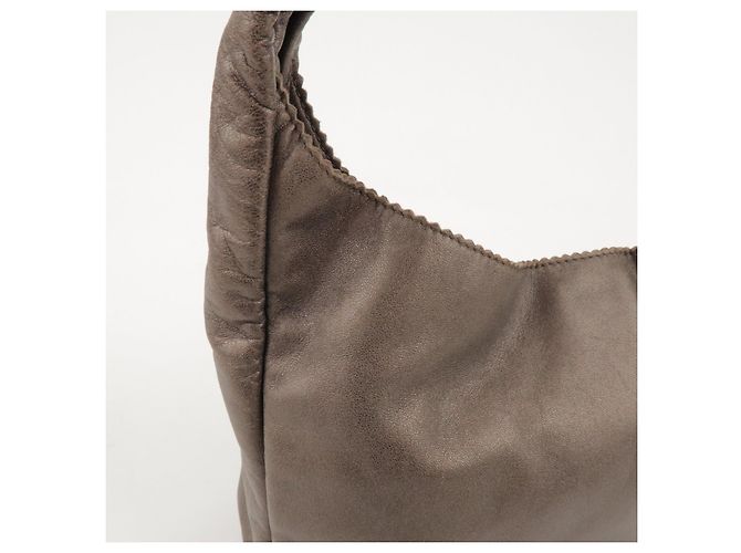 Borsa a spalla e borsa a mano LOEWE Anagram in pelle Bronze - vista 15