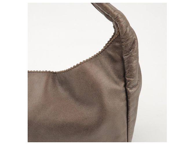 Borsa a spalla e borsa a mano LOEWE Anagram in pelle Bronze - vista 16